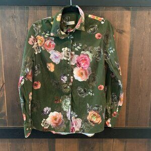 Stenstrom Feminine Cotton Blouse Women's Size 8
